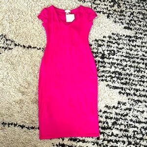 NWT - See You Monday Pink Midi Dress